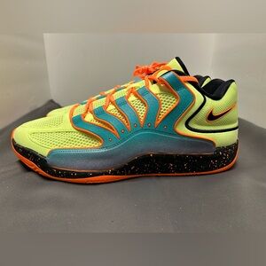Brand New Nike KD18 NRG Clear Jade Black Liquid Lime HV1993 301 Men's Size 13.